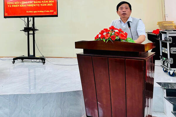 ĐẢNG ỦY XÃ TRÀ BÌNH TỔ CHỨC HỘI NGHỊ TỔNG KẾT CÔNG TÁC ĐẢNG NĂM 2024, TRIỂN KHAI PHƯƠNG HƯỚNG NHIỆM VỤ NĂM 2025.